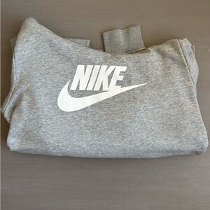 Nike Heather Gray Pullover Hoodie